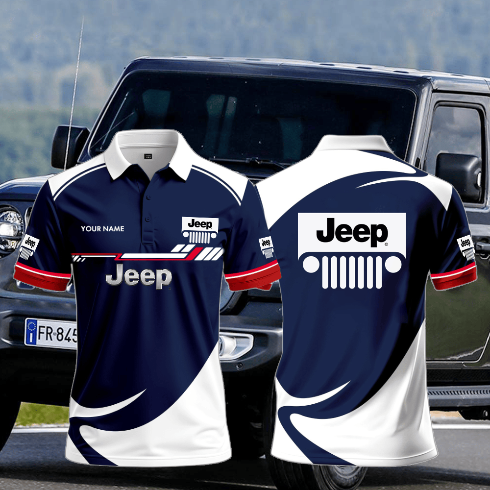 JP Polo Shirt Custom Print Name