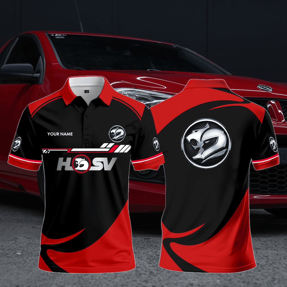 HSV Polo Shirt Custom Print Name
