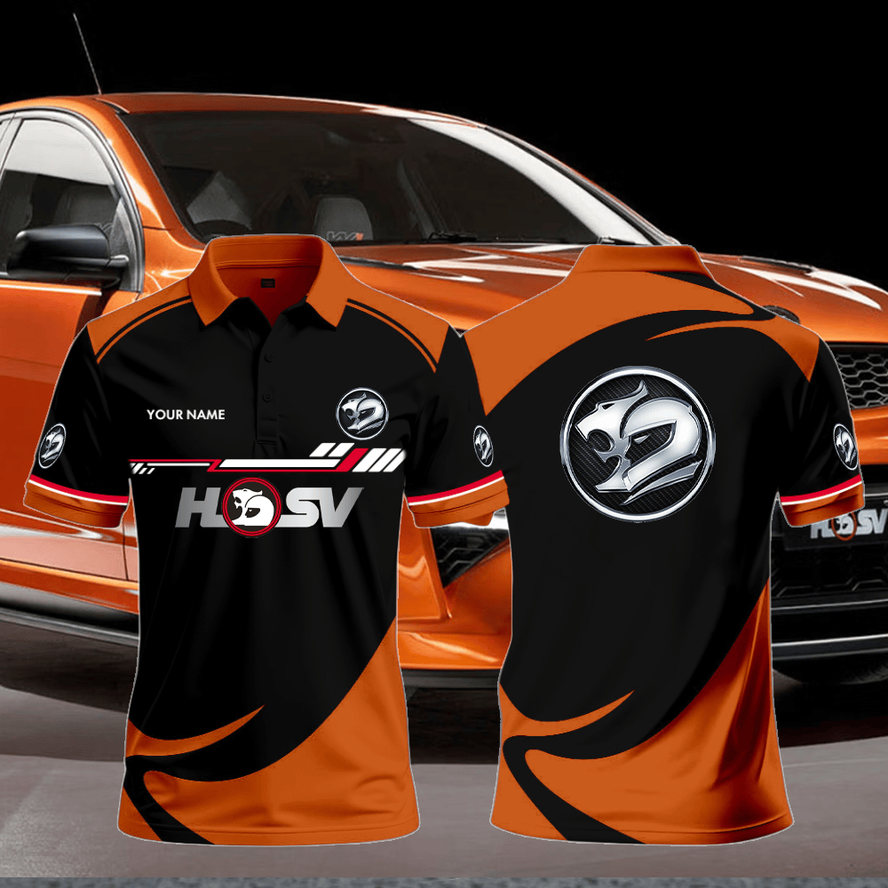 HSV Polo Shirt Custom Print Name