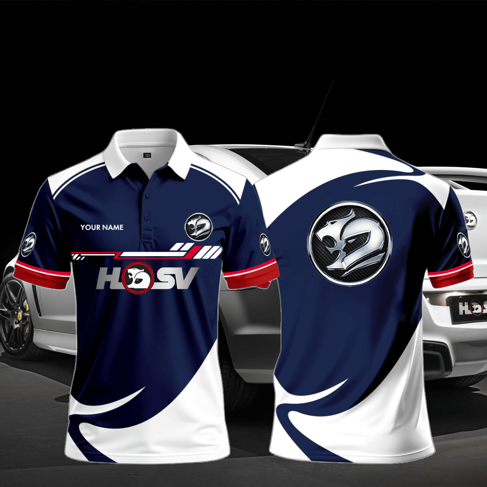HSV Polo Shirt Custom Print Name