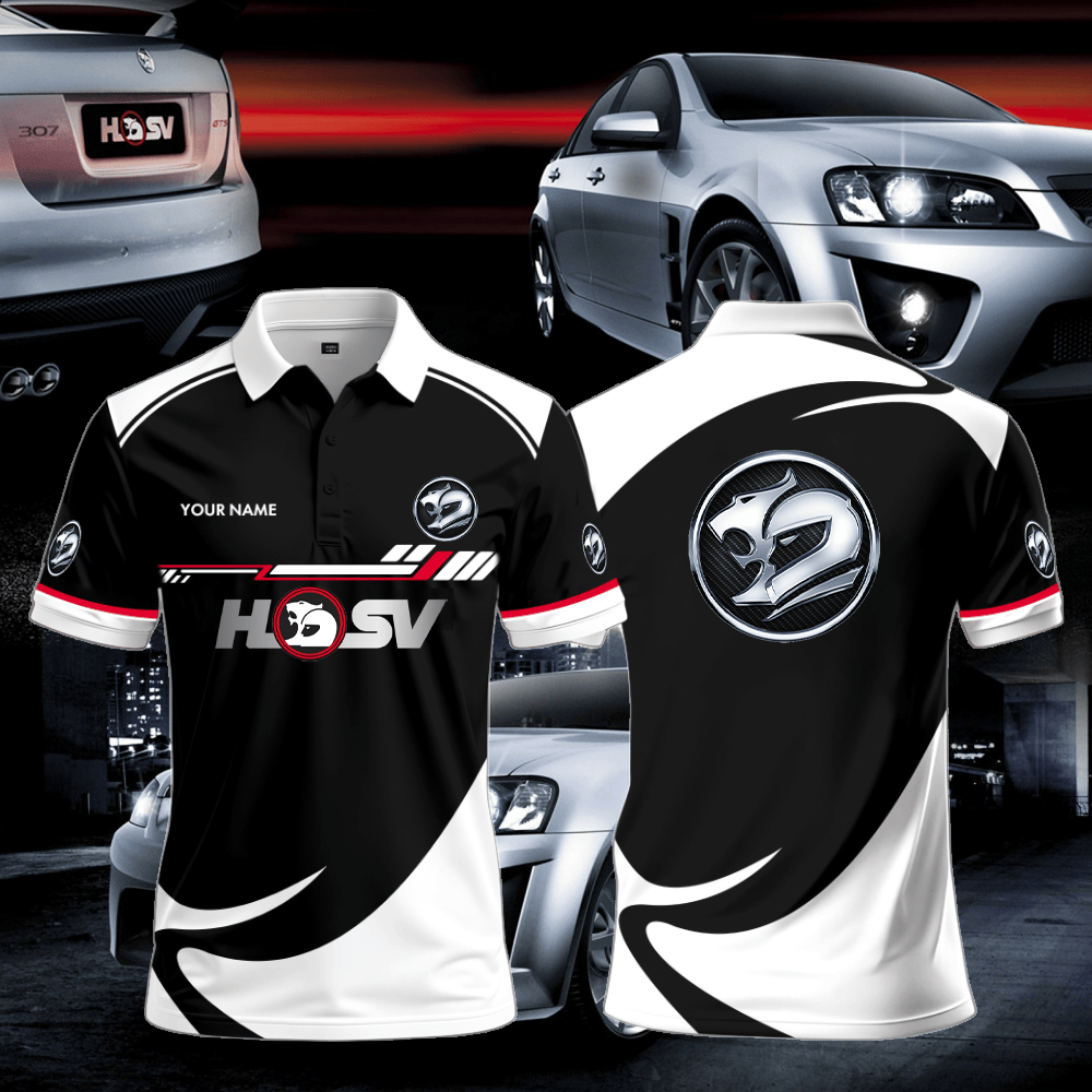 HSV Polo Shirt Custom Print Name