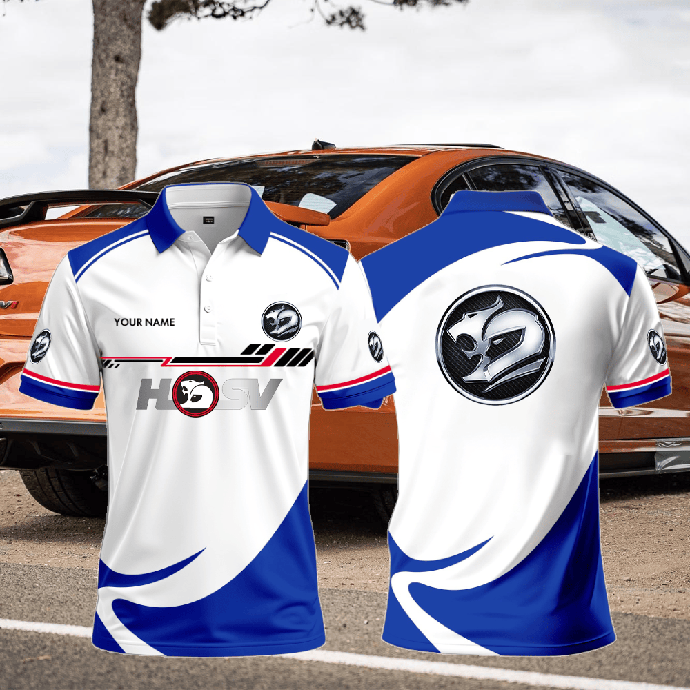 HSV Polo Shirt Custom Print Name