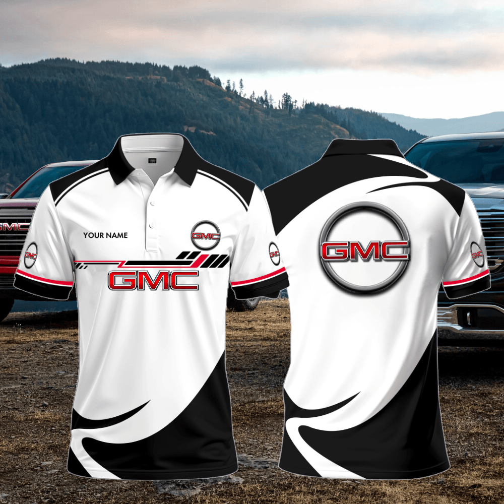 GM Polo Shirt Custom Print Name