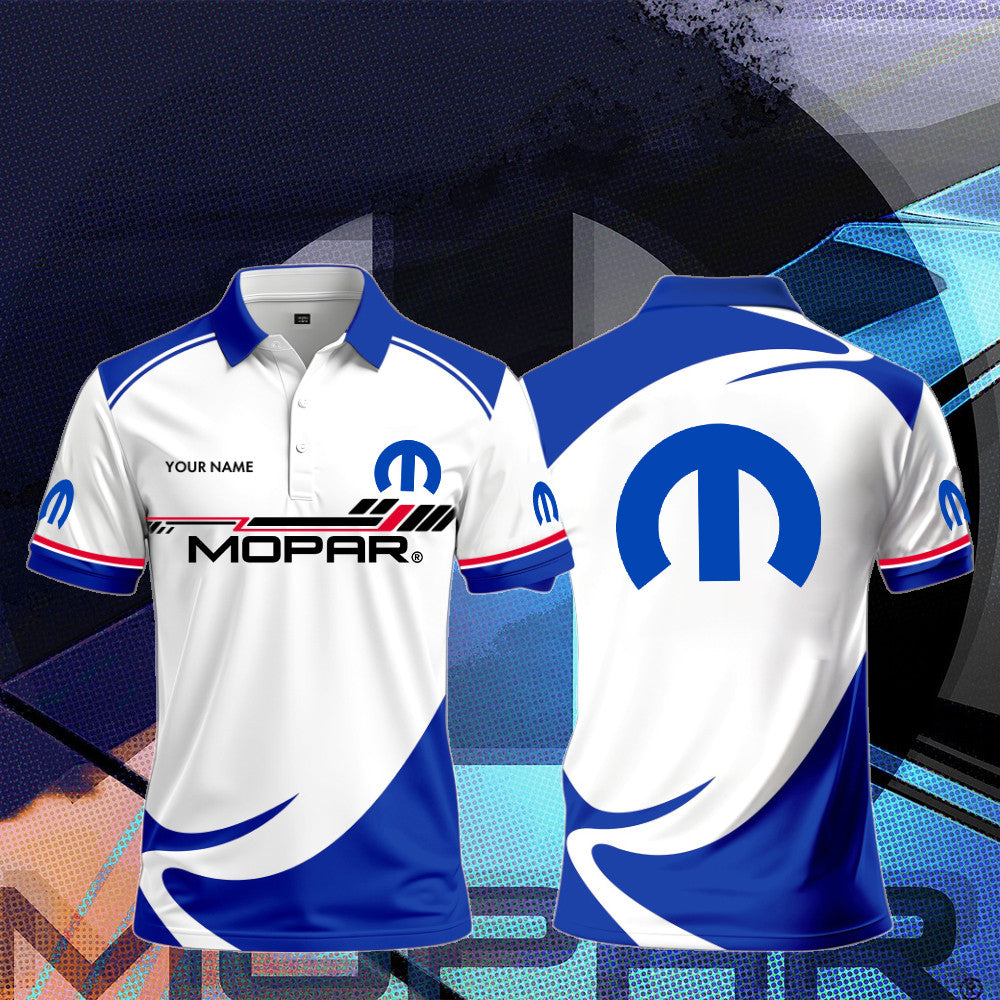 MP Polo Shirt Custom Print Name