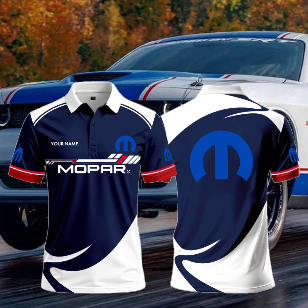 MP Polo Shirt Custom Print Name