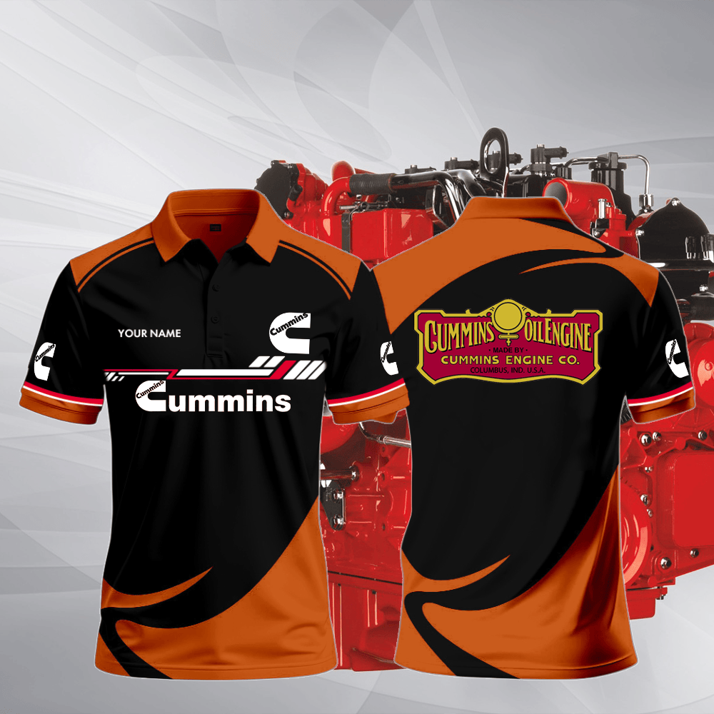 CM Polo Shirt Custom Print Name