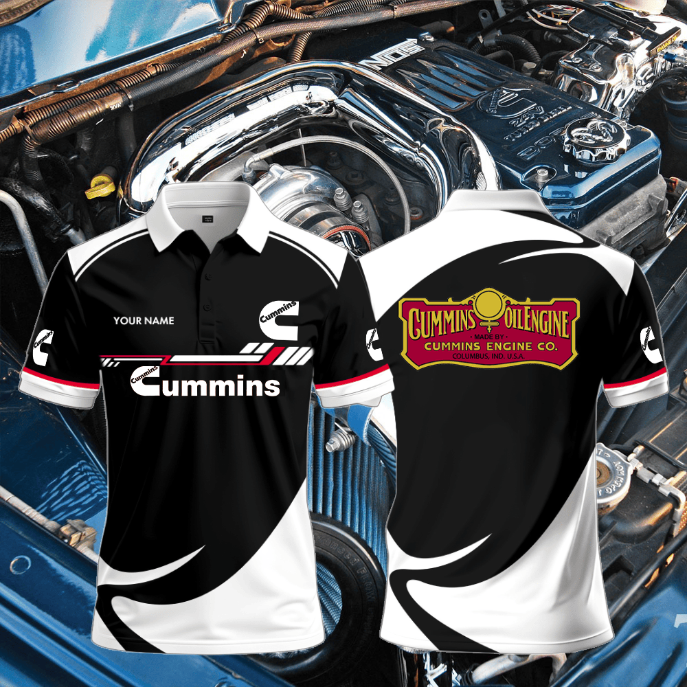 CM Polo Shirt Custom Print Name