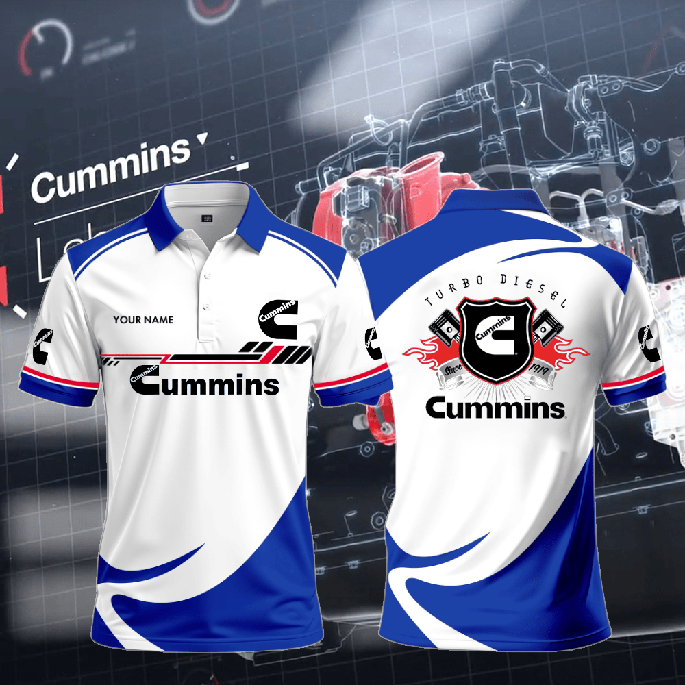 CM Polo Shirt Custom Name