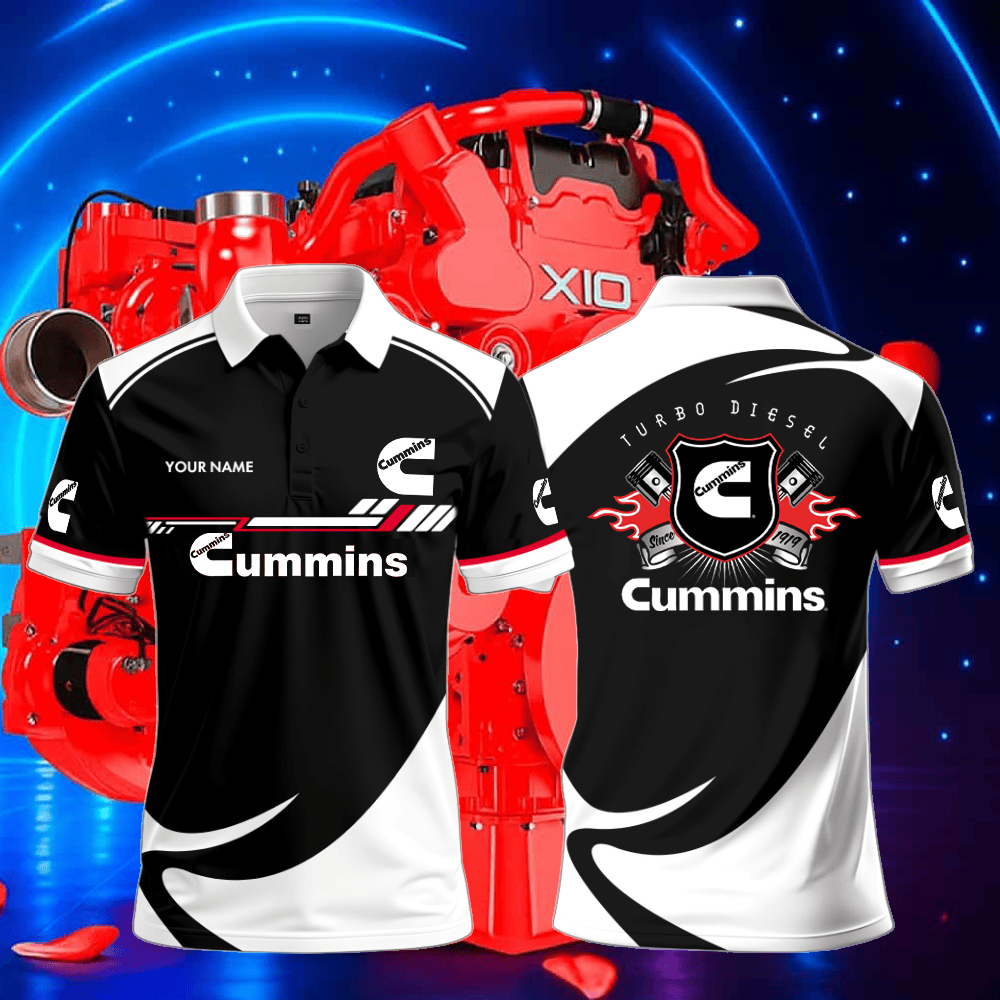 CM Polo Shirt Custom Name