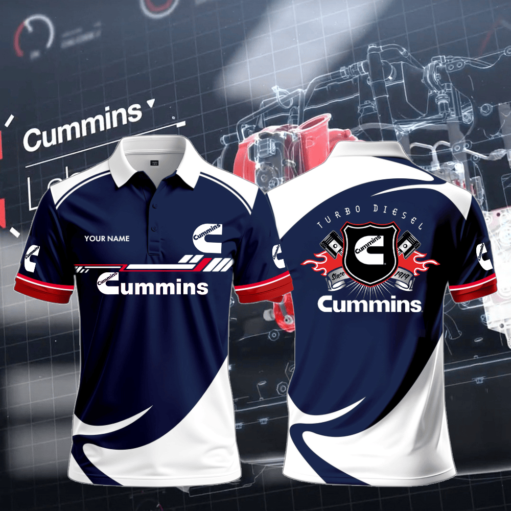 CM Polo Shirt Custom Name