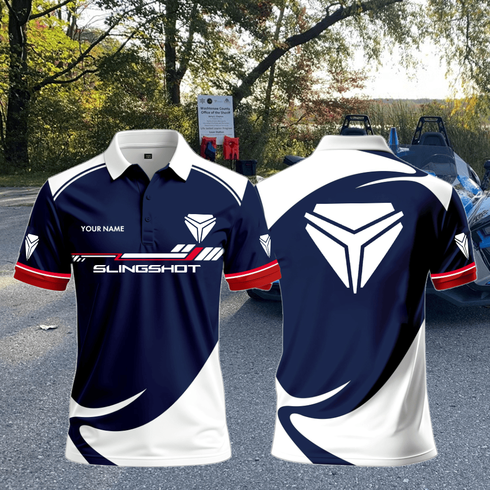 SS Polo Shirt Custom Print Name
