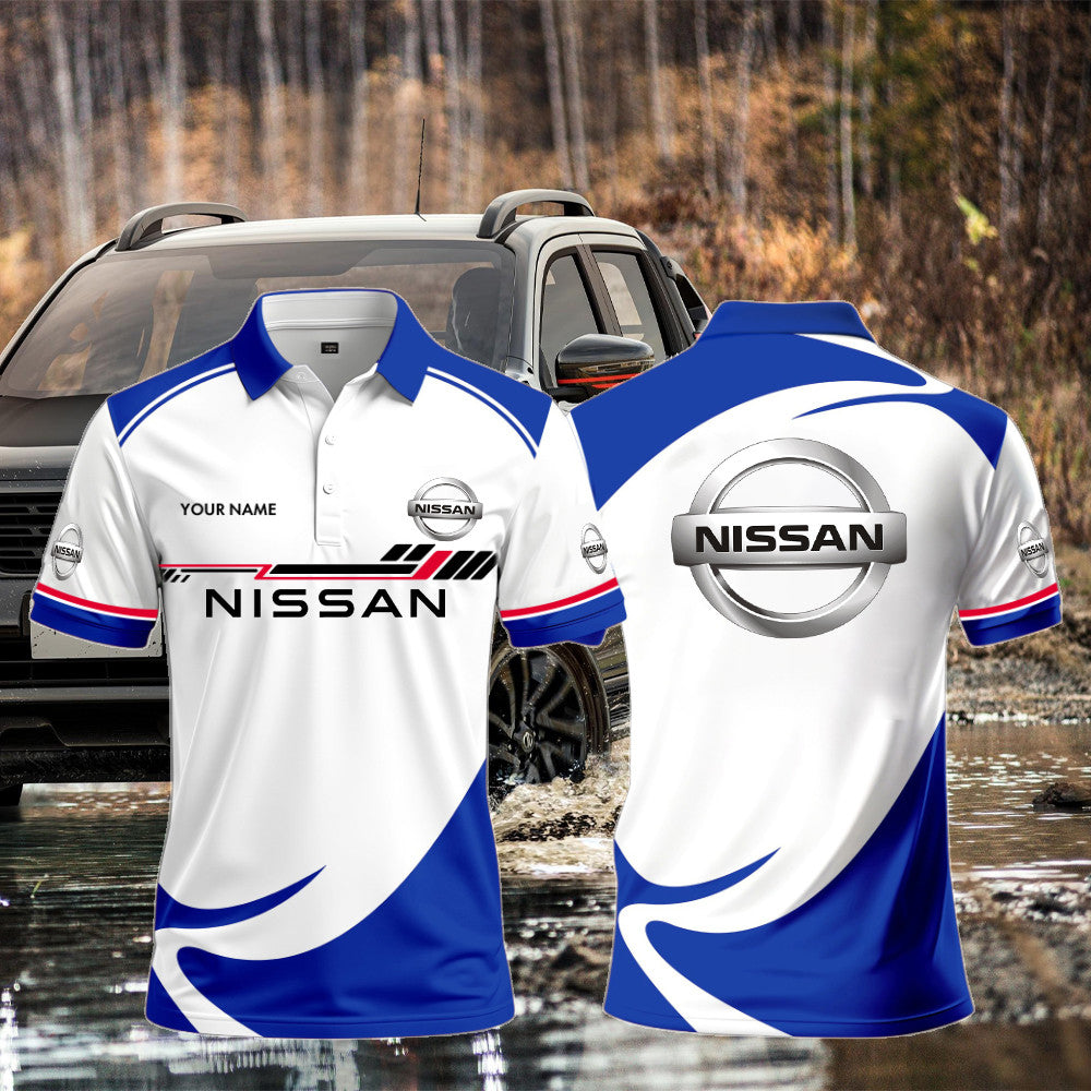 NS Polo Shirt Custom Print Name