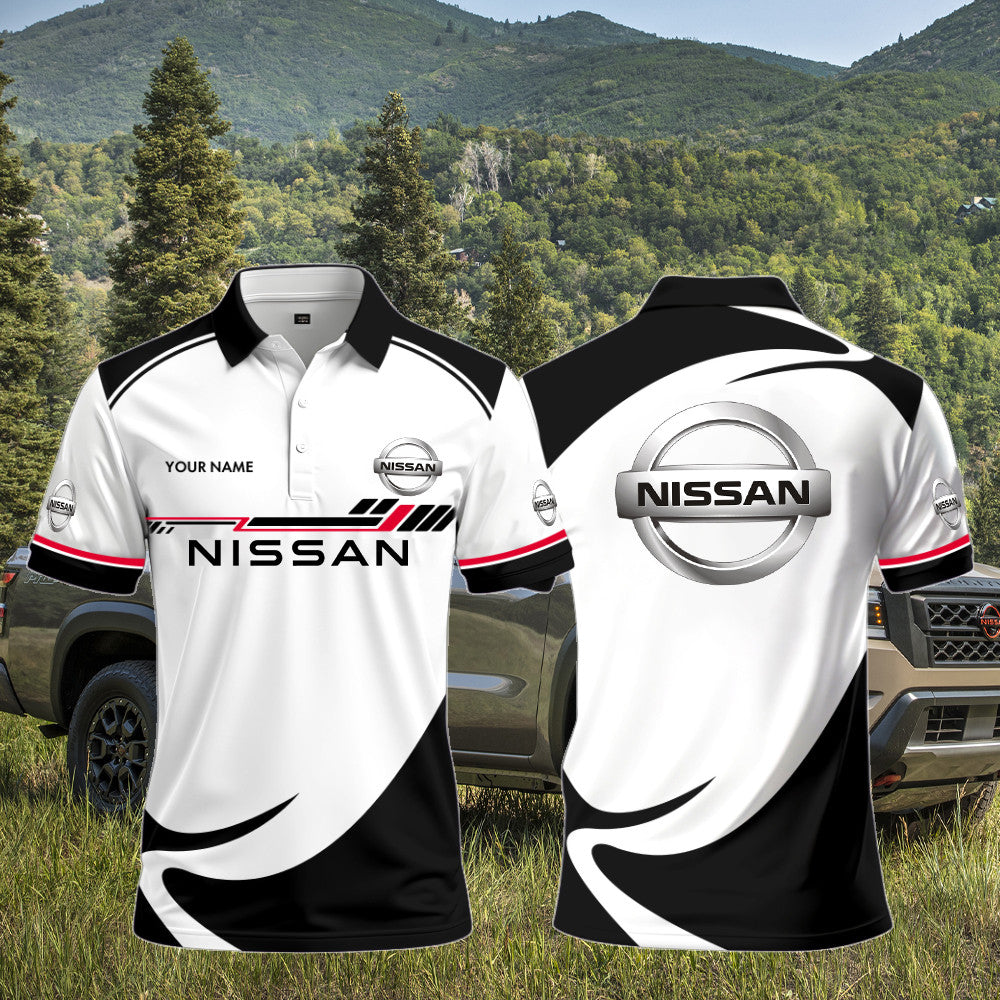 NS Polo Shirt Custom Print Name