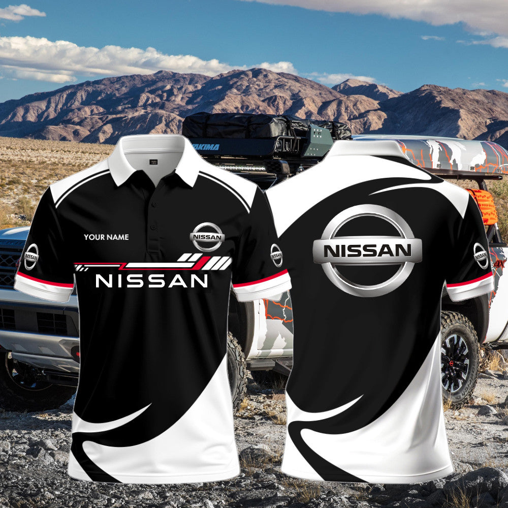 NS Polo Shirt Custom Print Name