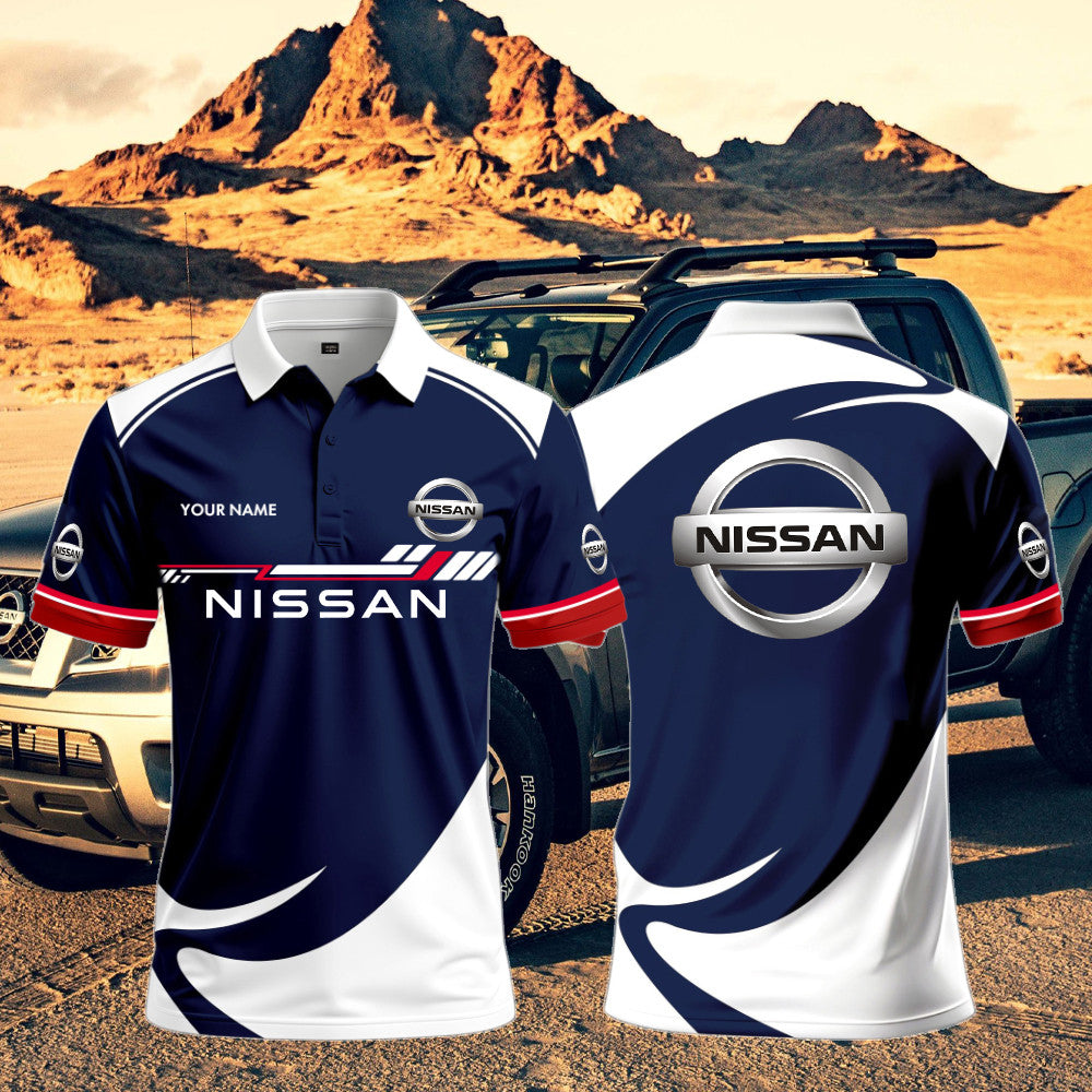 NS Polo Shirt Custom Print Name