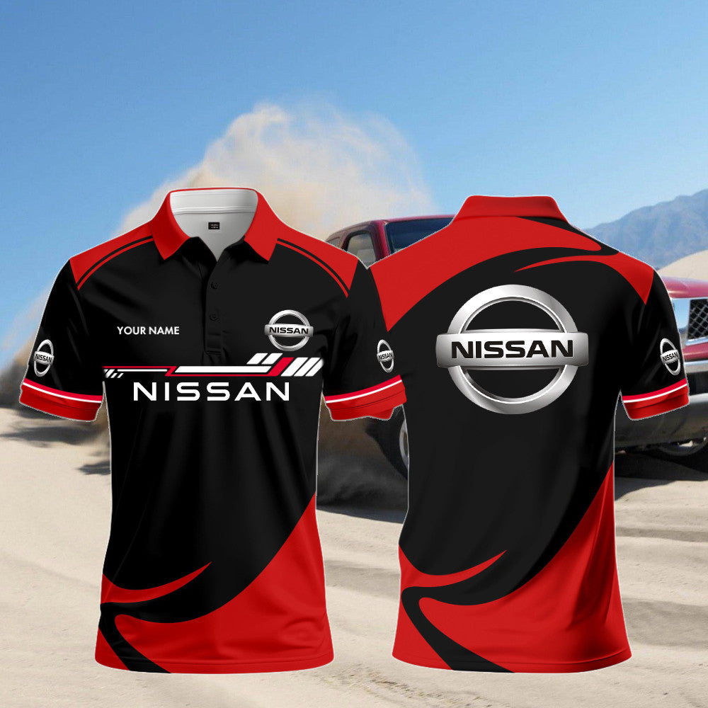 NS Polo Shirt Custom Print Name