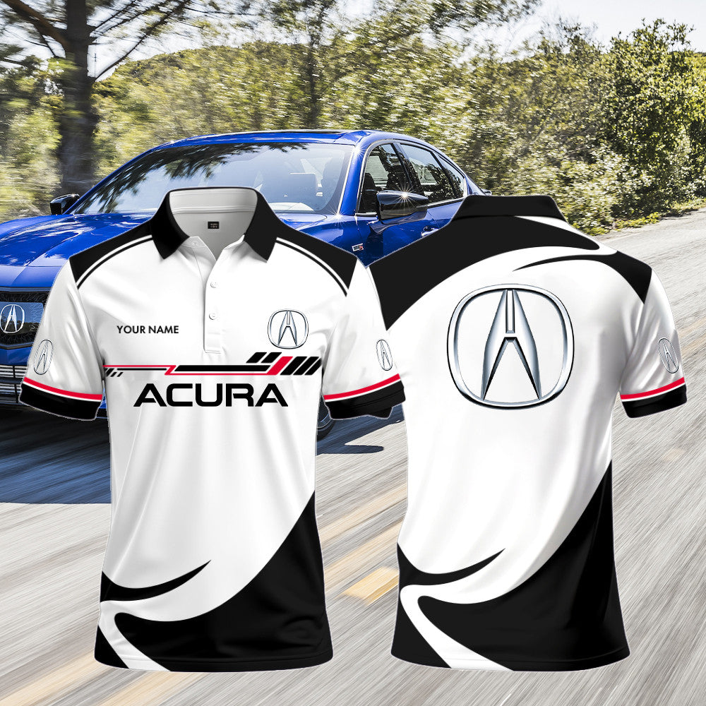 ACR Polo Shirt Custom Print Name