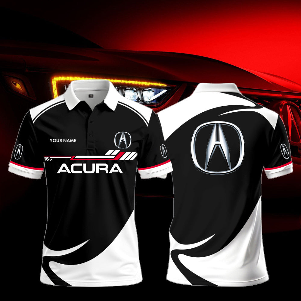 ACR Polo Shirt Custom Print Name