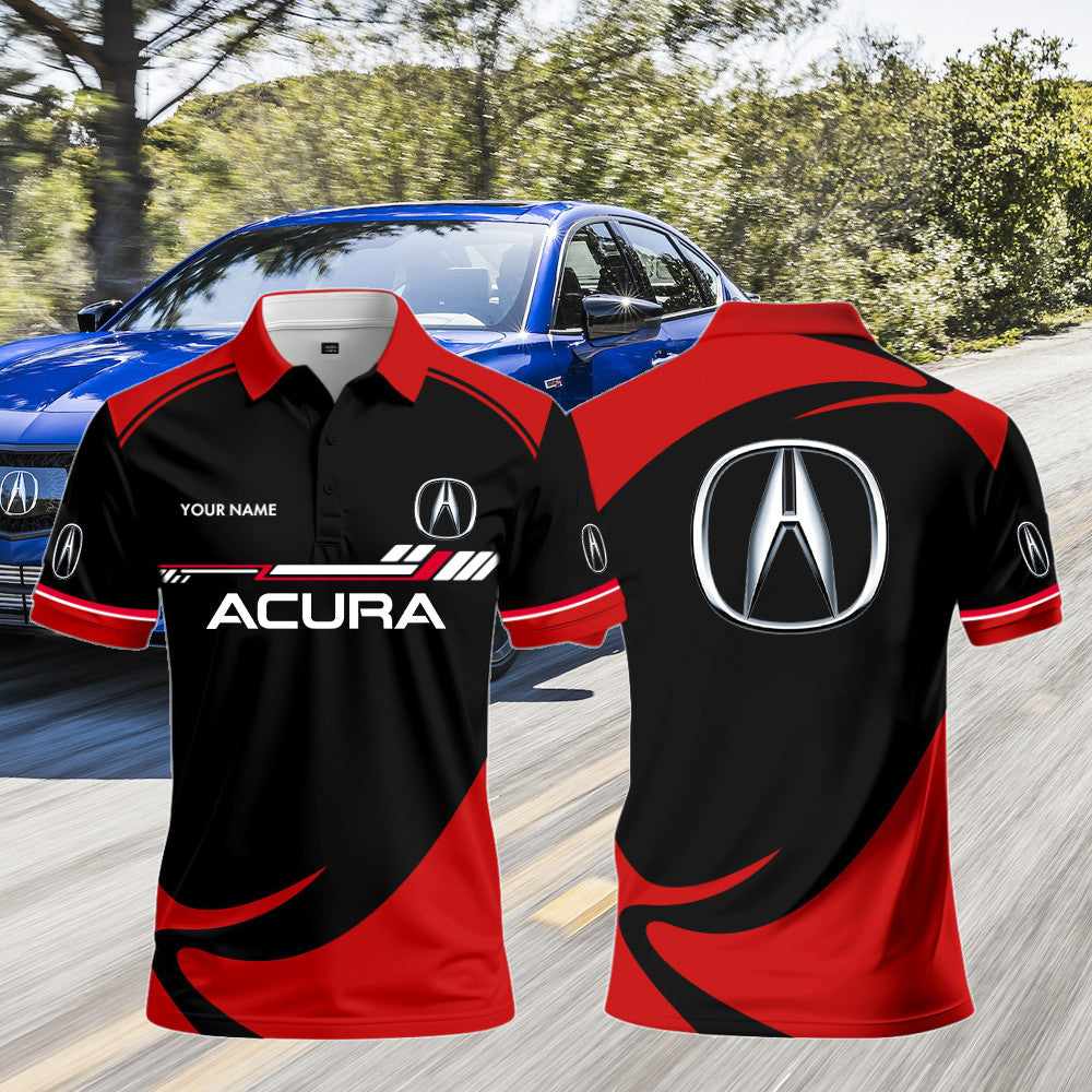 ACR Polo Shirt Custom Print Name