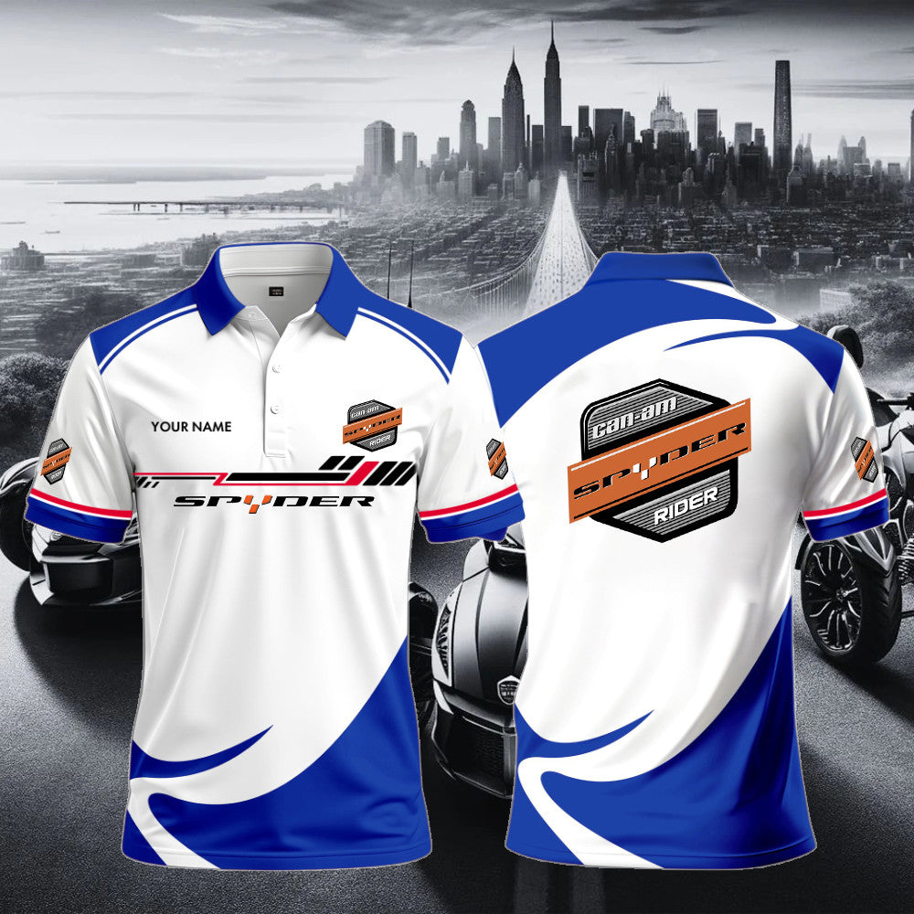 SPD Polo Shirt Custom Print Name