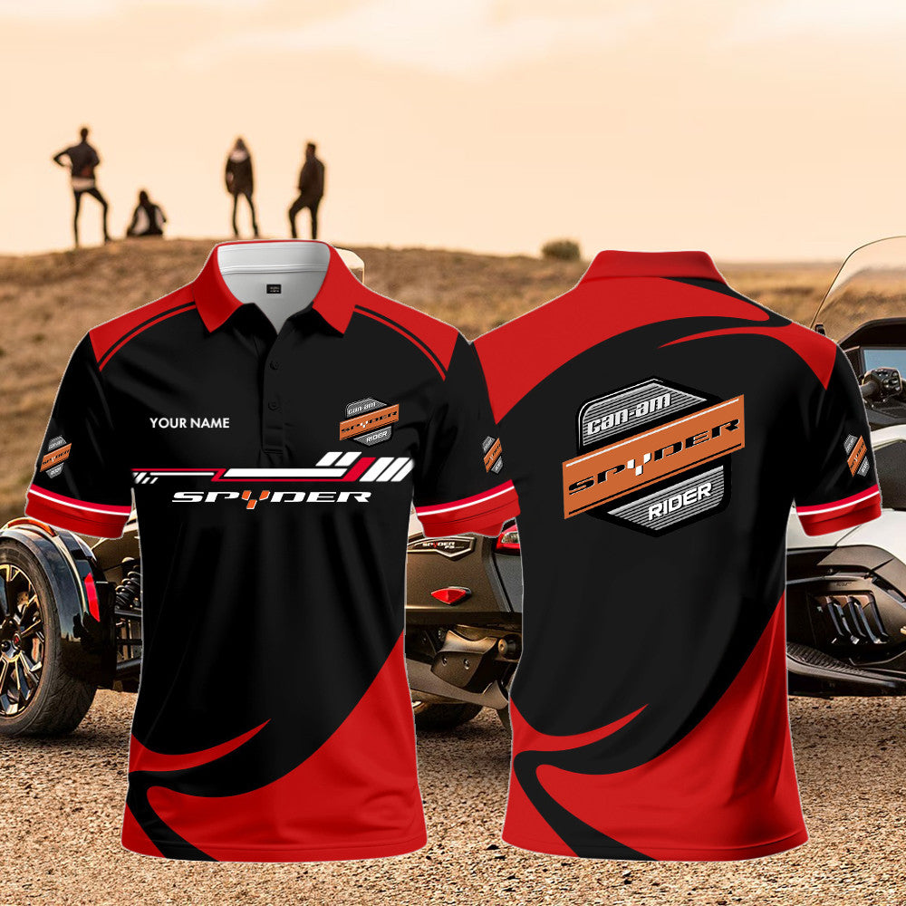 SPD Polo Shirt Custom Print Name