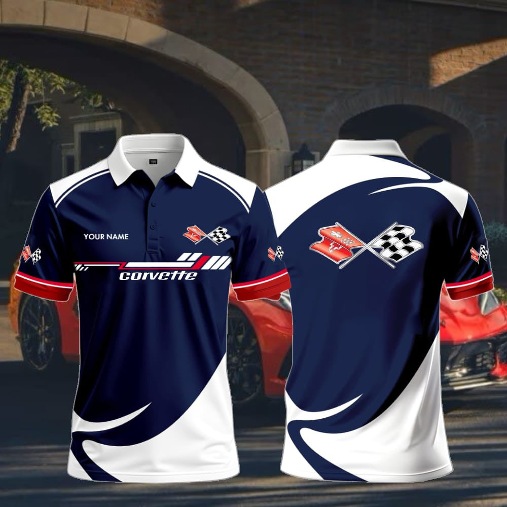 C3 Polo Shirt Custom Name