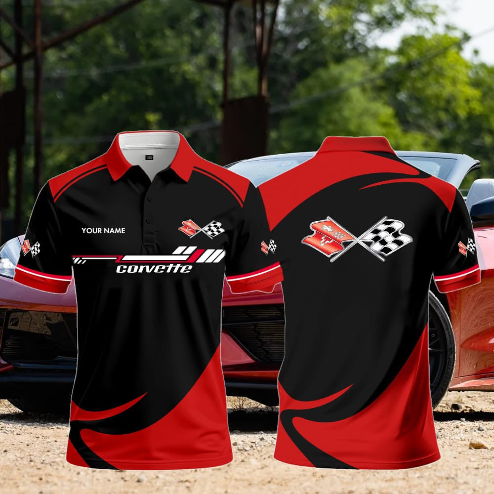 C3 Polo Shirt Custom Name