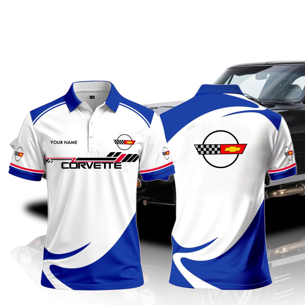 C4 Polo Shirt Custom Name