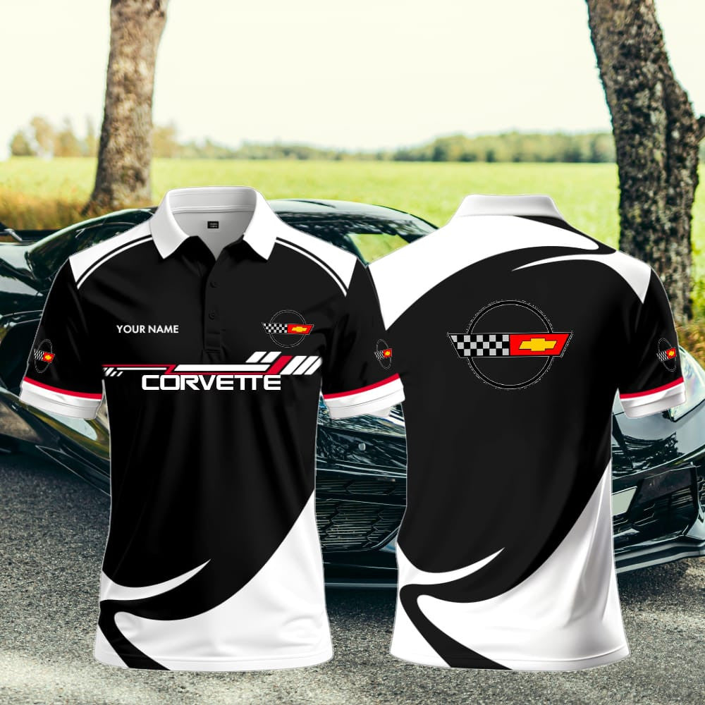 C4 Polo Shirt Custom Name