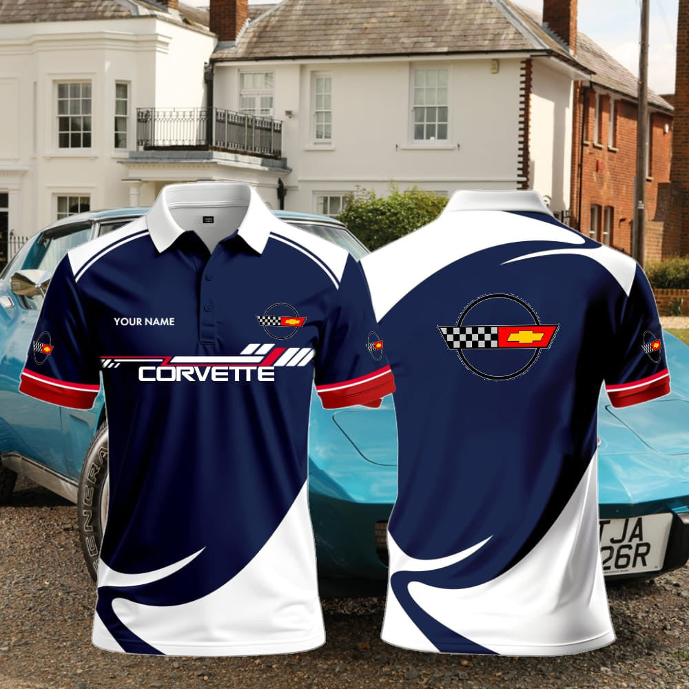 C4 Polo Shirt Custom Name