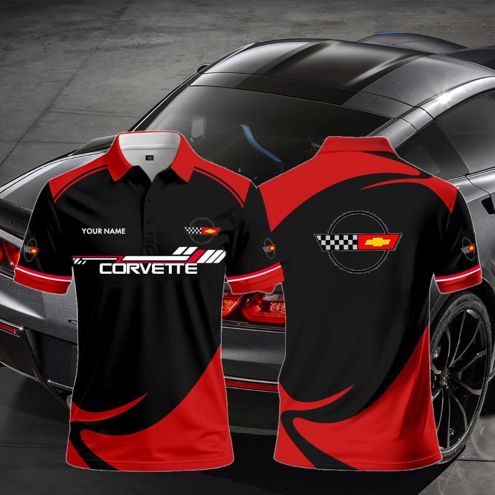 C4 Polo Shirt Custom Name