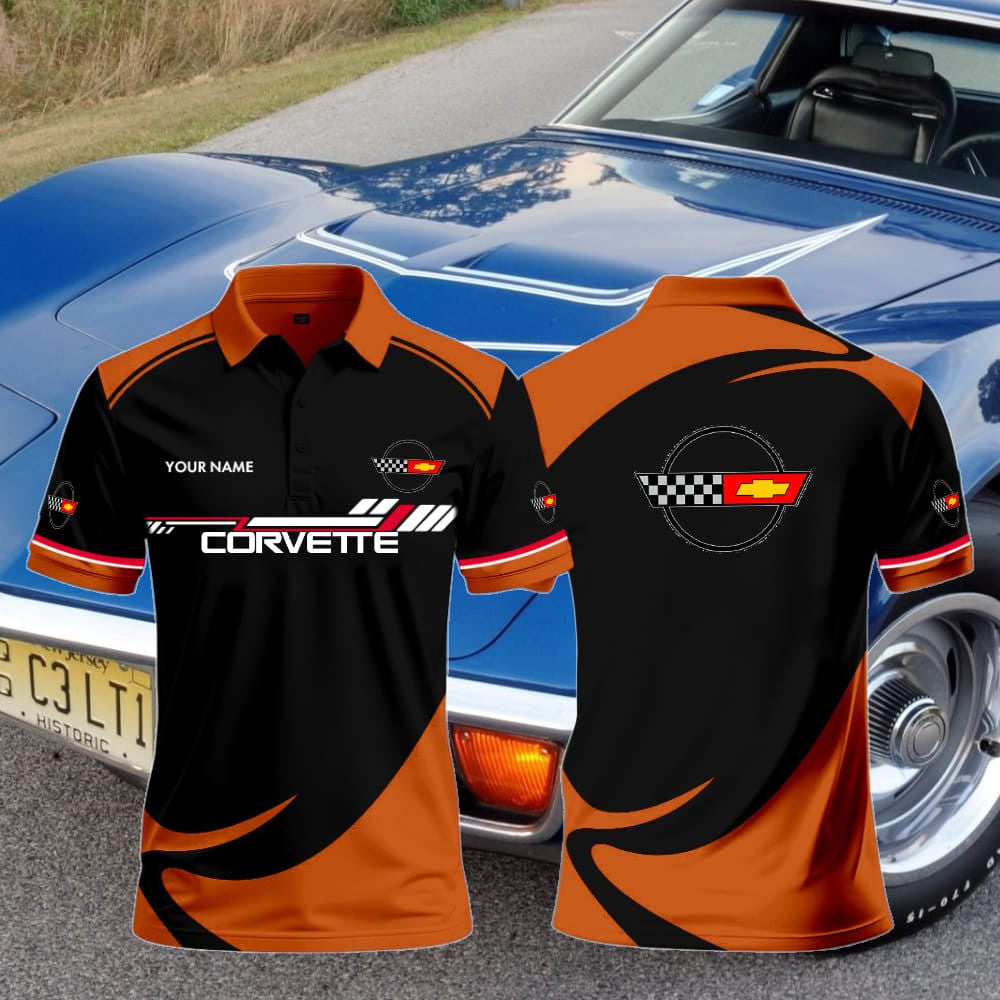 C4 Polo Shirt Custom Name