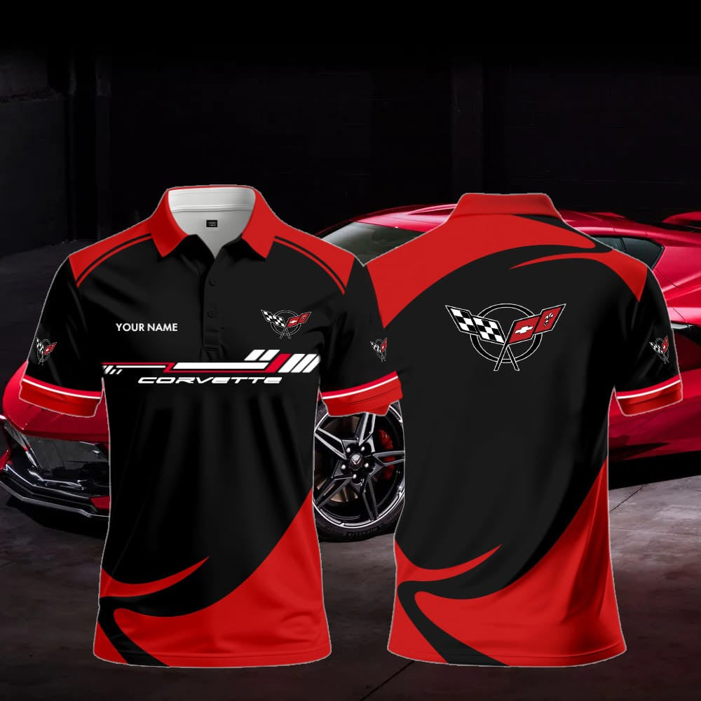 C5 Polo Shirt Custom Name