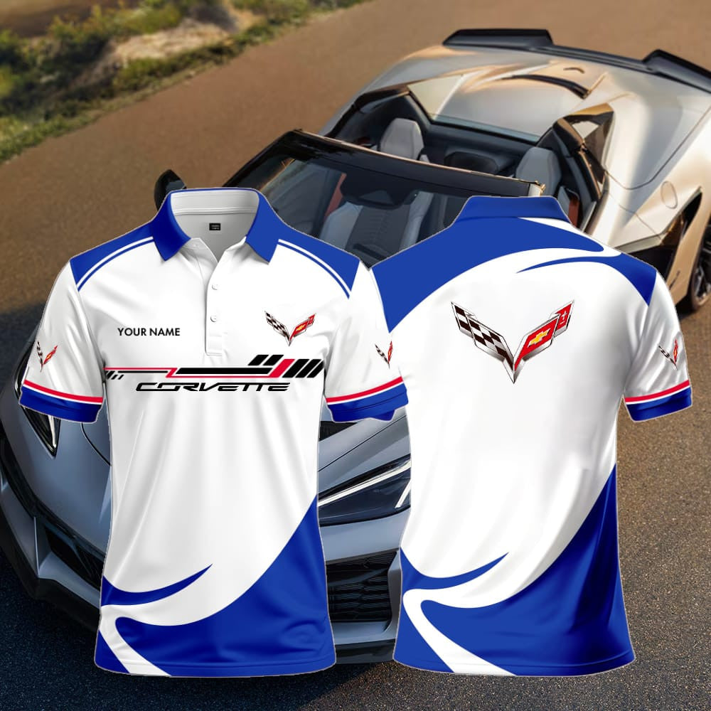 C7 Polo Shirt Custom Name