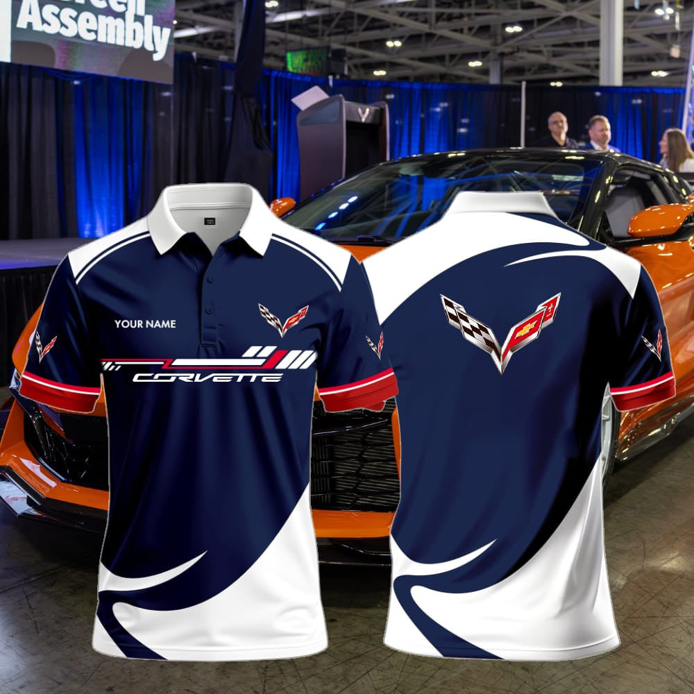 C7 Polo Shirt Custom Name
