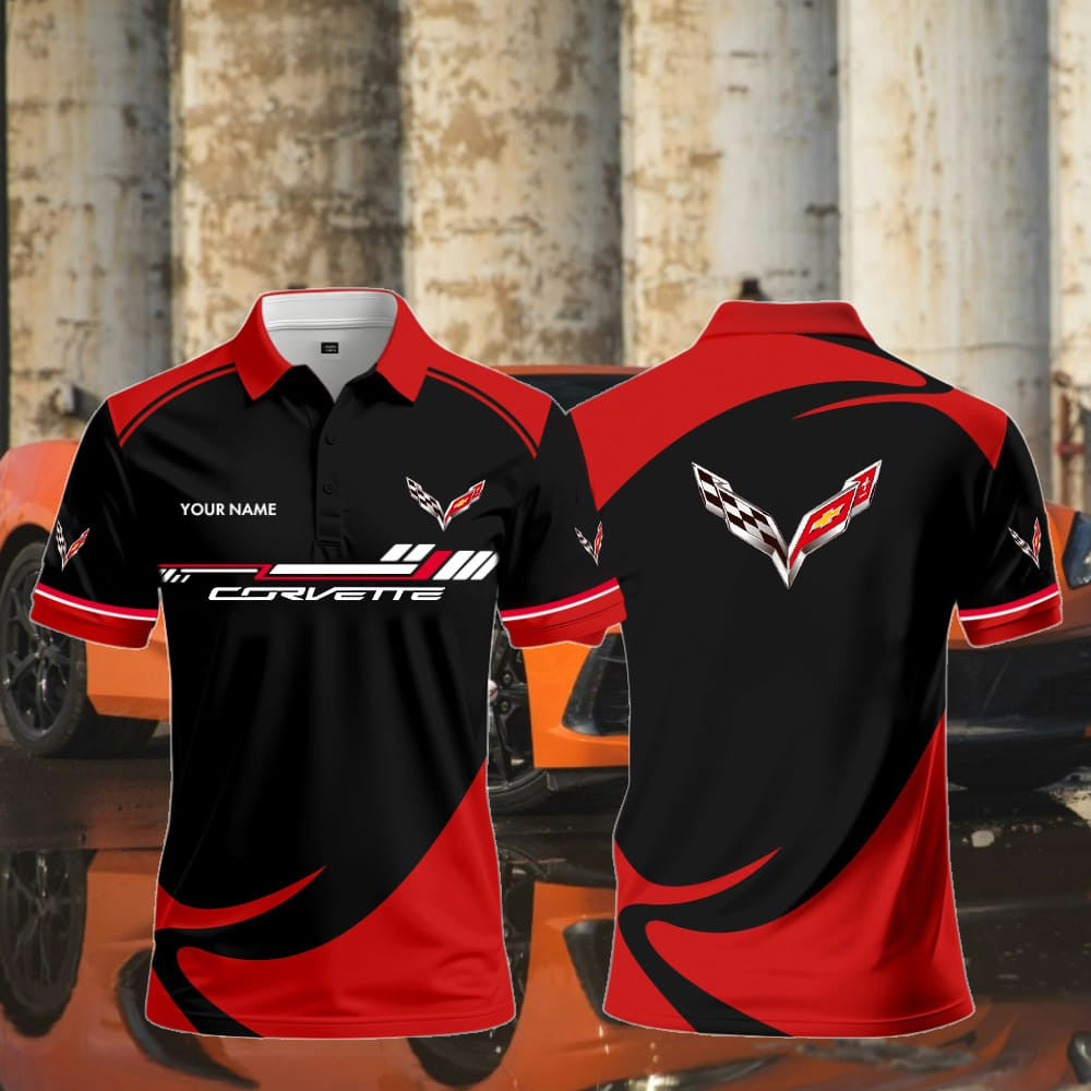 C7 Polo Shirt Custom Name