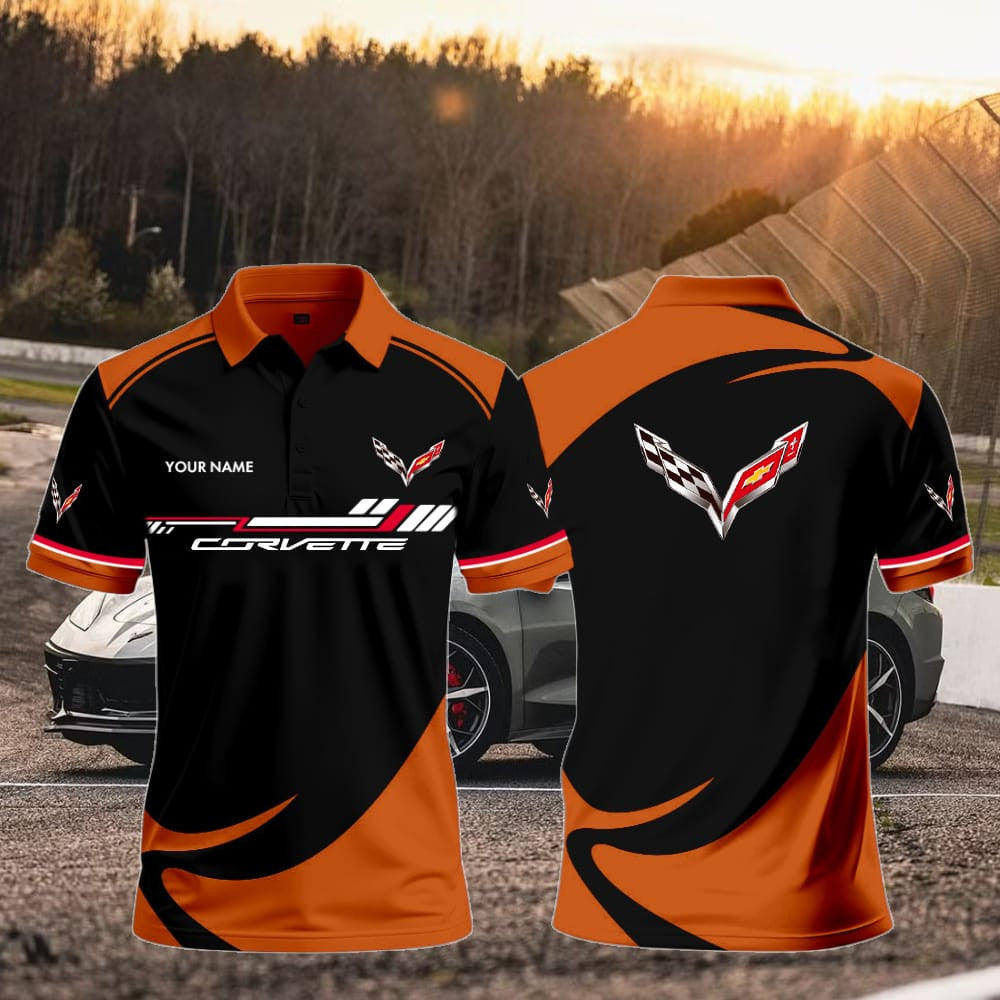 C7 Polo Shirt Custom Name