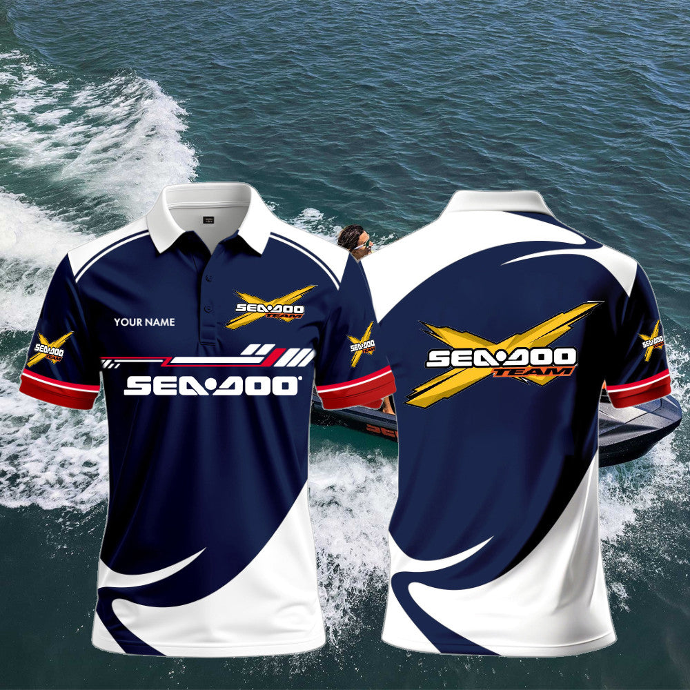 SD Polo Shirt Custom Name