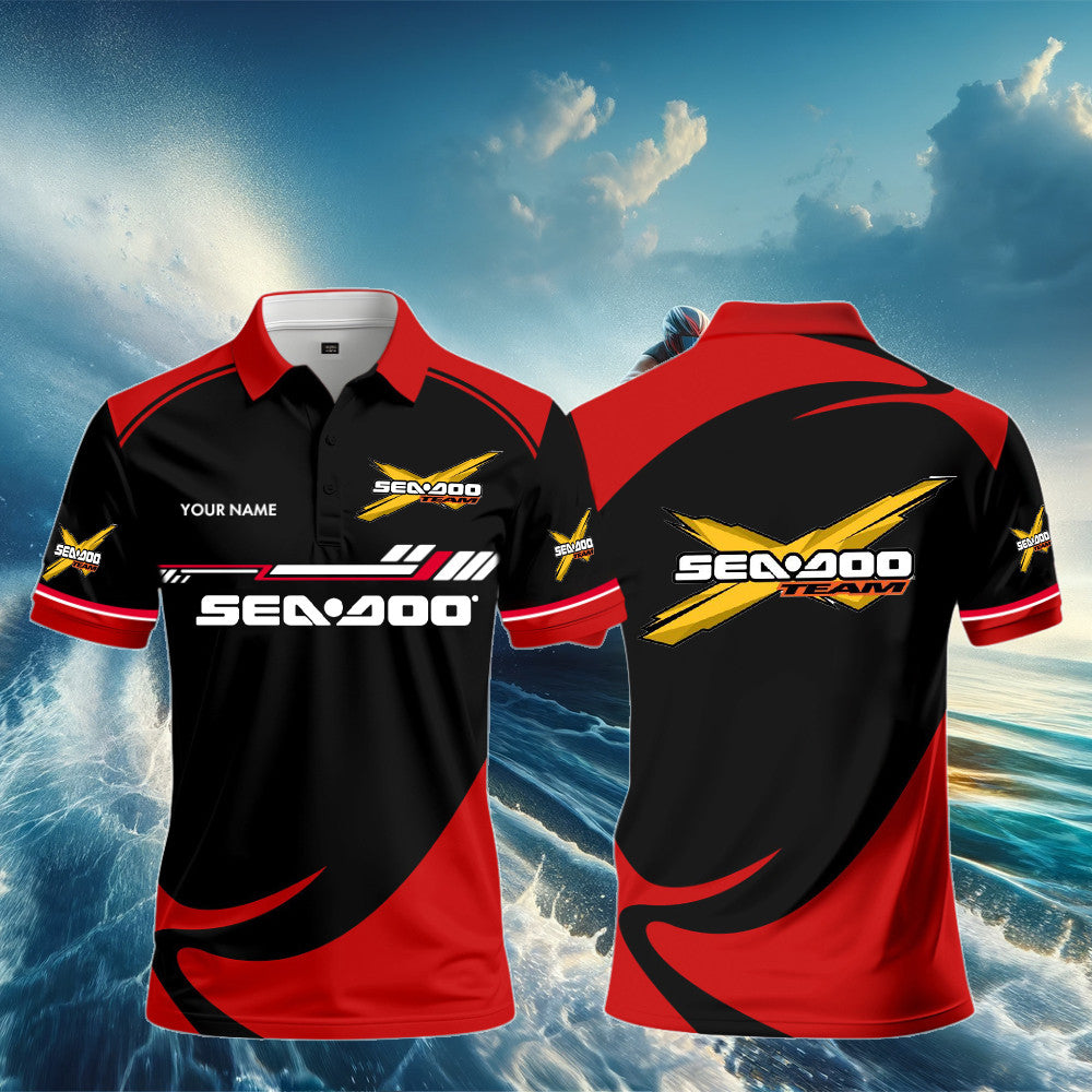 SD Polo Shirt Custom Name