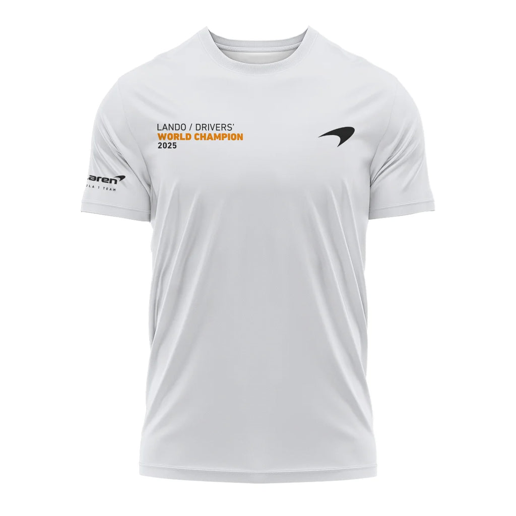 Welcome To The Club Lando Norris McLaren F1 Team T-Shirt BLNRWDCA14TS
