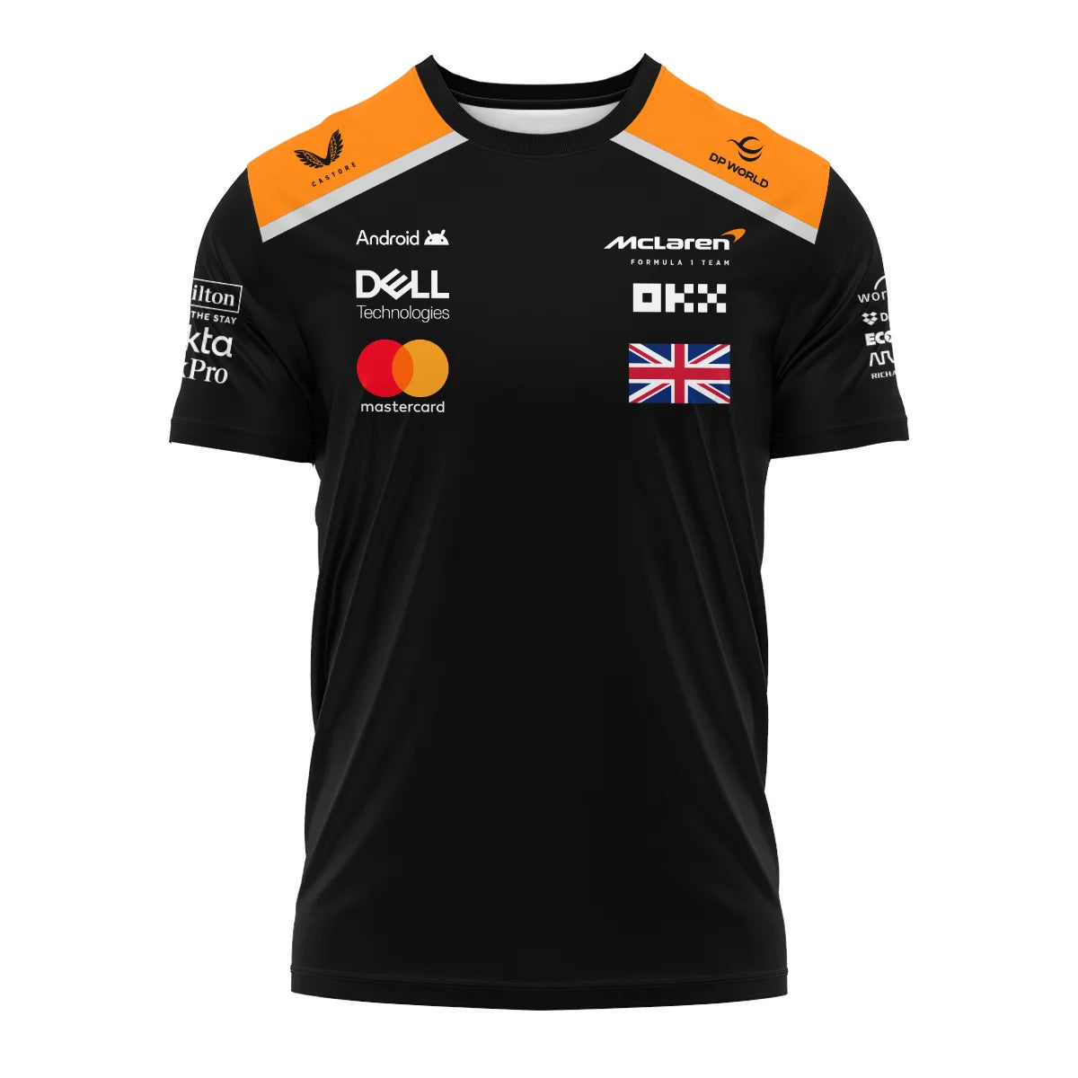 More Than A Champion Lando Norris McLaren F1 Team T-Shirt BLNRWDCA2TS