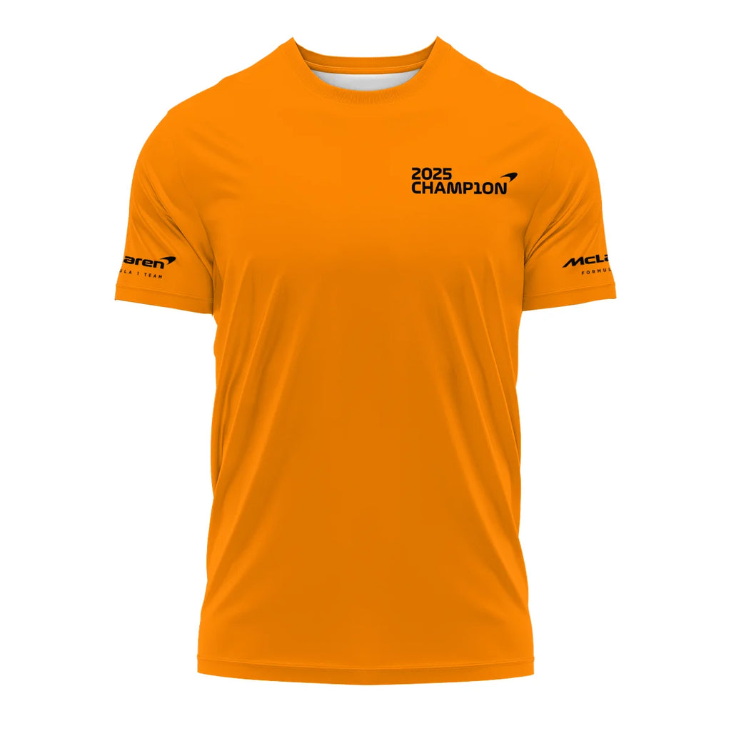 2025 Driver Champion Lando Norris McLaren F1 Team T-Shirt BLNRWDCA9TS