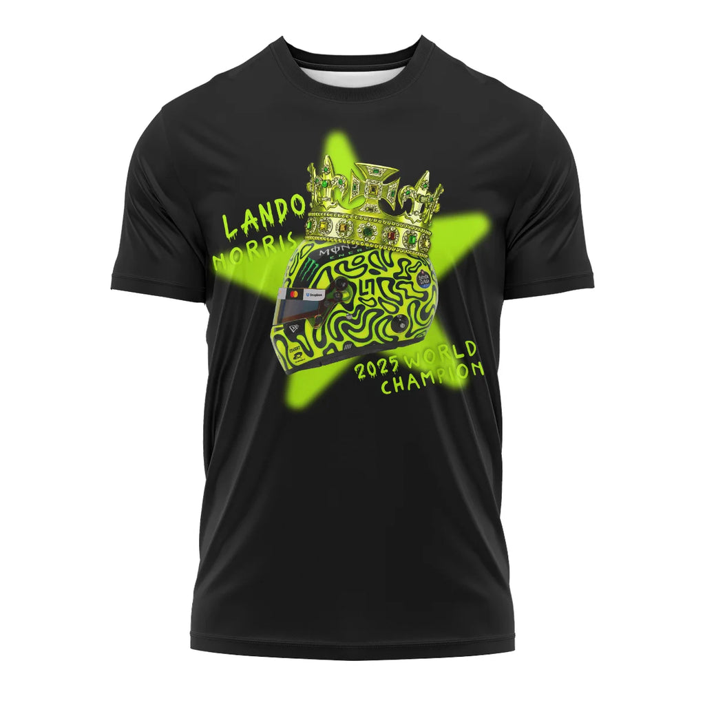 Lando Norris Crown World Champion T-Shirt BLVALN051225A6TS