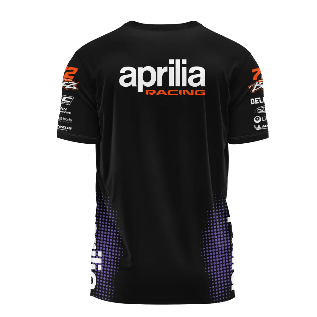 2026 Marco Bezzecchi Aprilia Racing Moto GP Teamwear T-Shirt BLGP26326A1TS