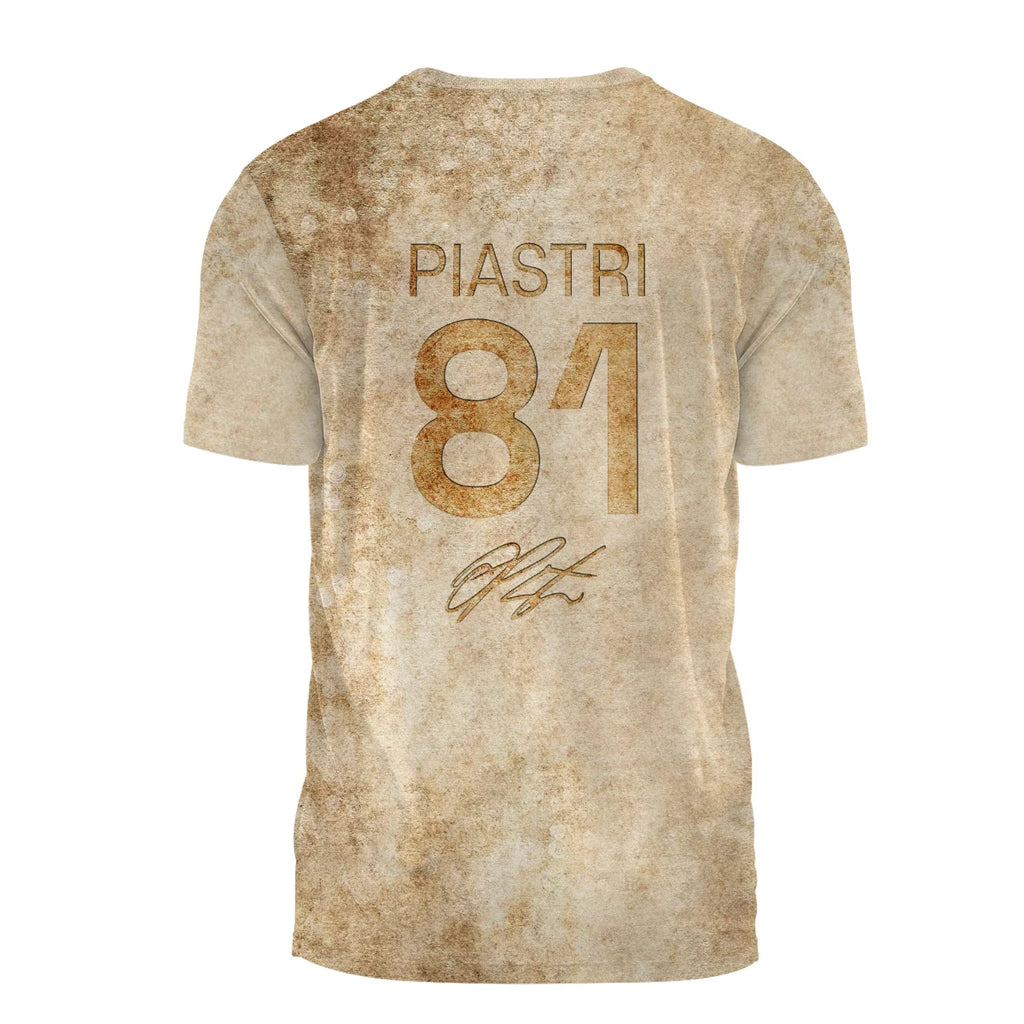 81 Oscar Piastri - T-Shirt BLOP121025A3TS
