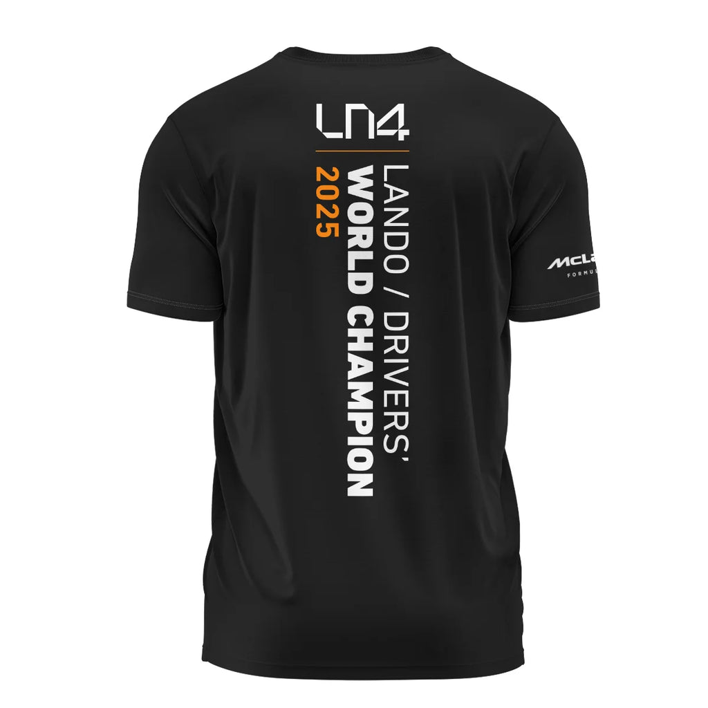 Lando Norris 2025 Drivers’ World Champion McLaren F1 Team T-Shirt BLVALN051225A3TS