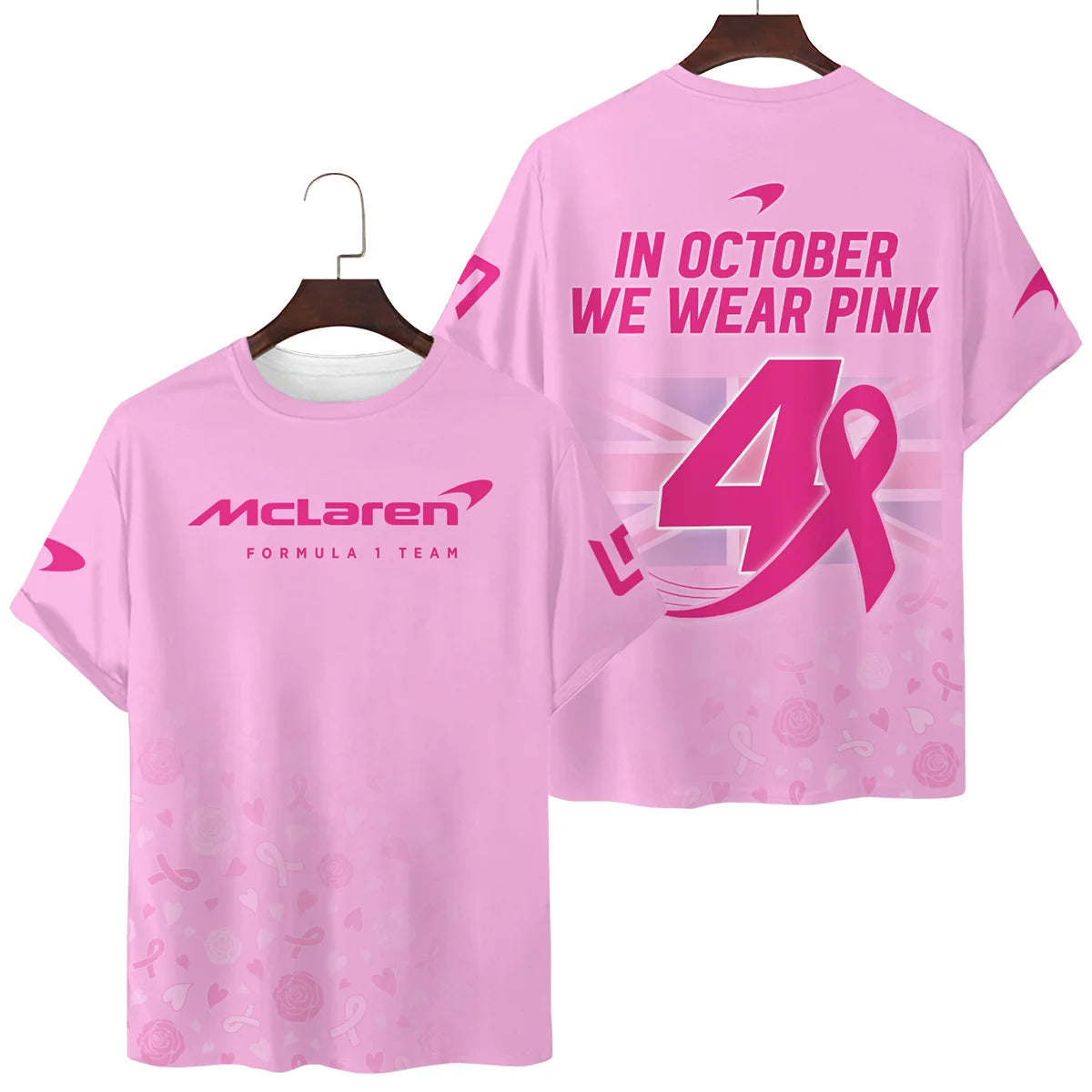 LN4 In October We Wear Pink Exclusive Women T-Shirt BLNR7925A1TS