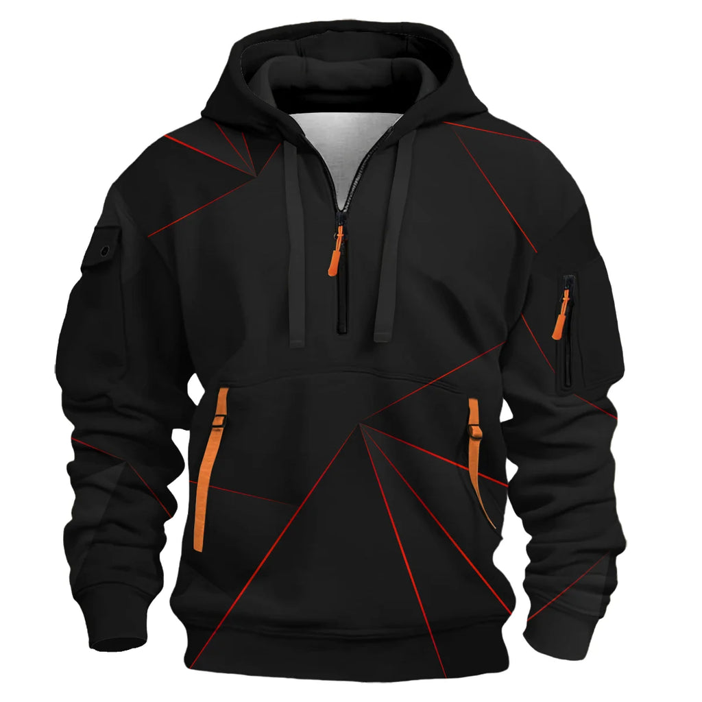 Ferrari F1 Teamwear Hoodie Half Zip BL8326A1FRRHDF