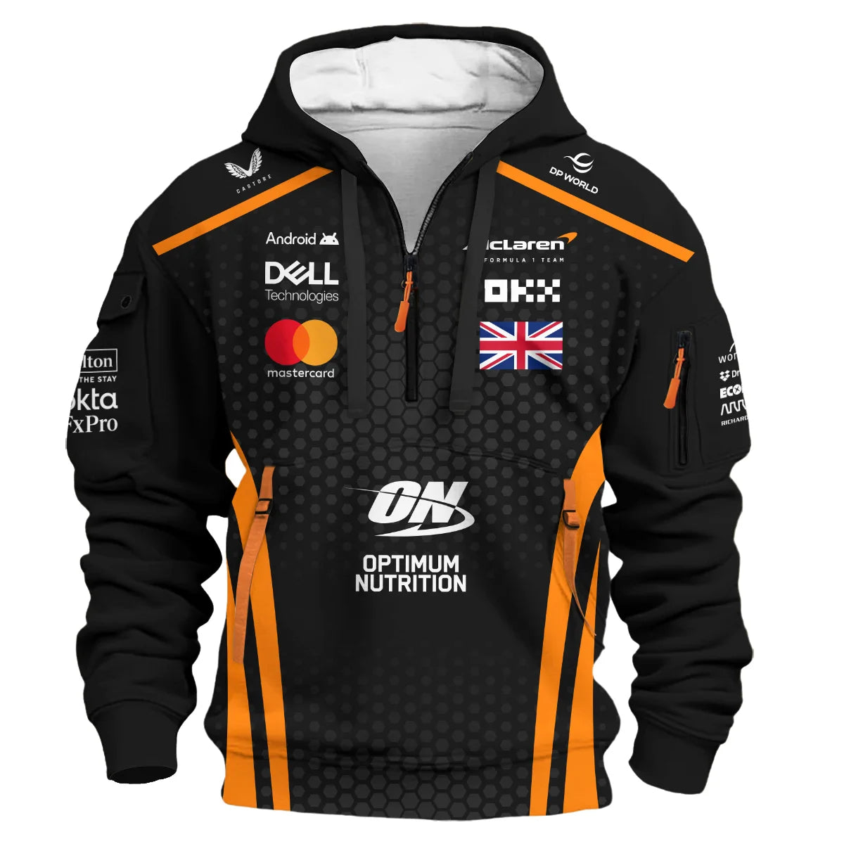 Limited Edition LN4 Papaya Team - Hoodie Half Zip BLNR14925A1HDF