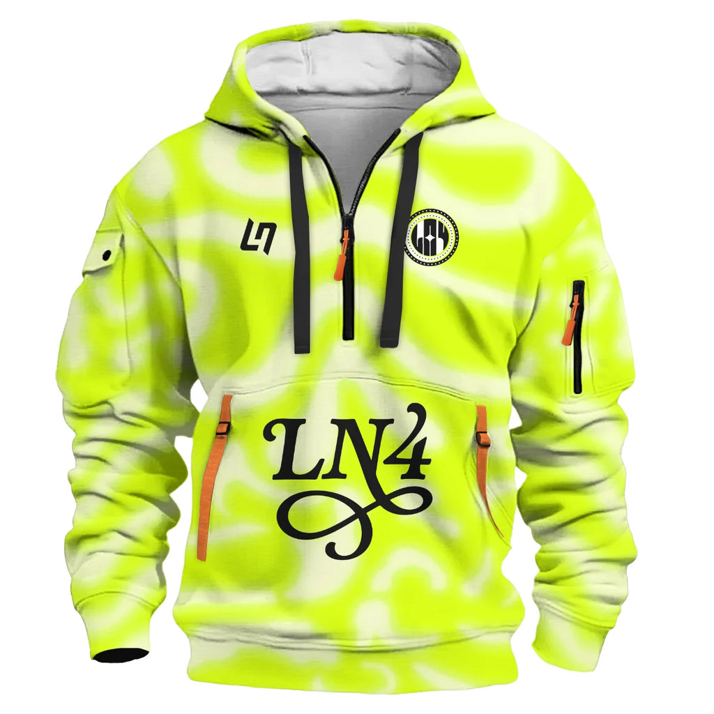 Grandstand '25 Lando Norris Hoodie Half Zip BLNR14925A6HDF